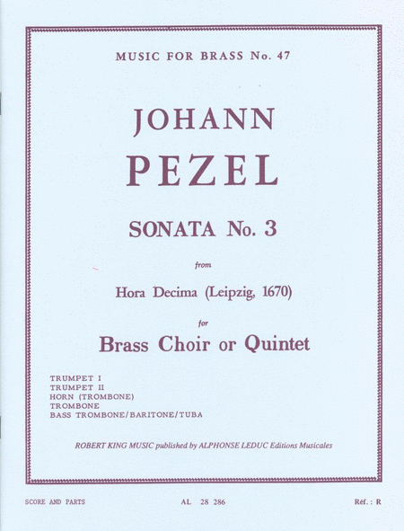 Sonata No.3 (quintet-brass)