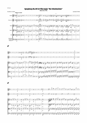 Haydn - Symphony No.55 in E flat major, Hob.I:55 "Der Schulmeister" (The Schoolmaster)