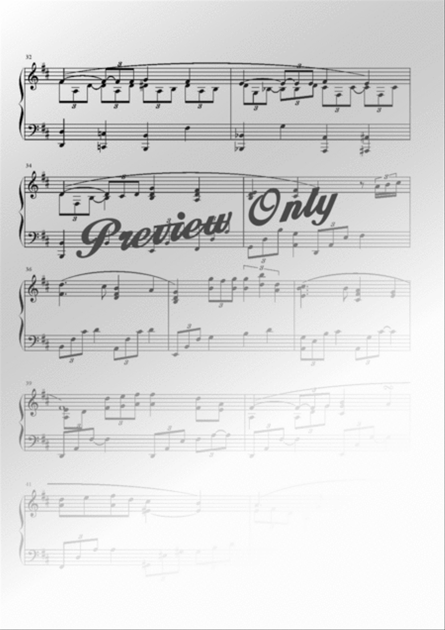 Cross Medley Cross Medley Piano Solo scores gallery preview page 4