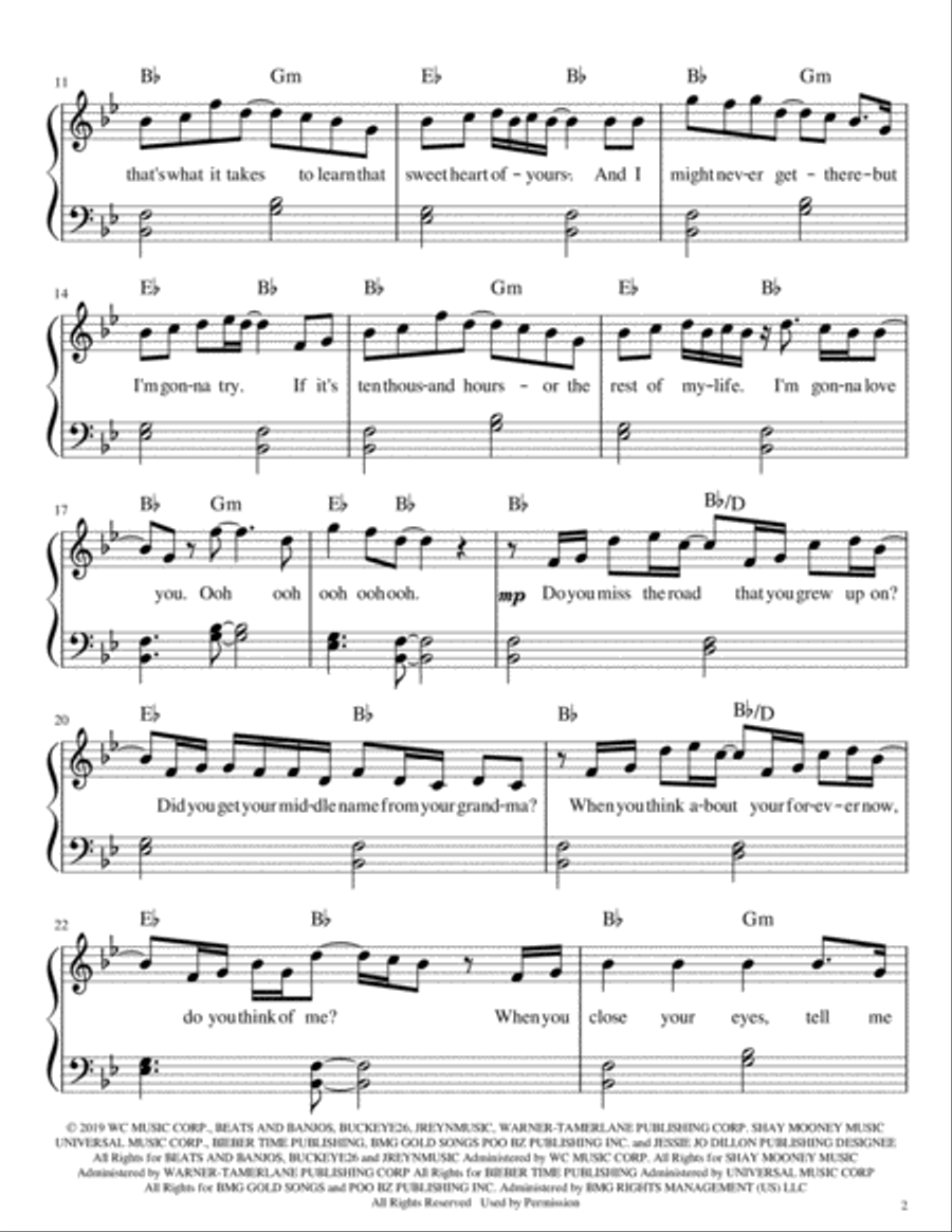 10,000 Hours Voice scores gallery preview page 2