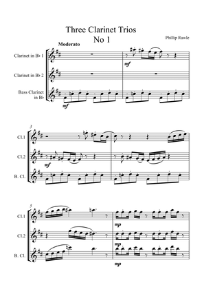 Three Clarinet Trios