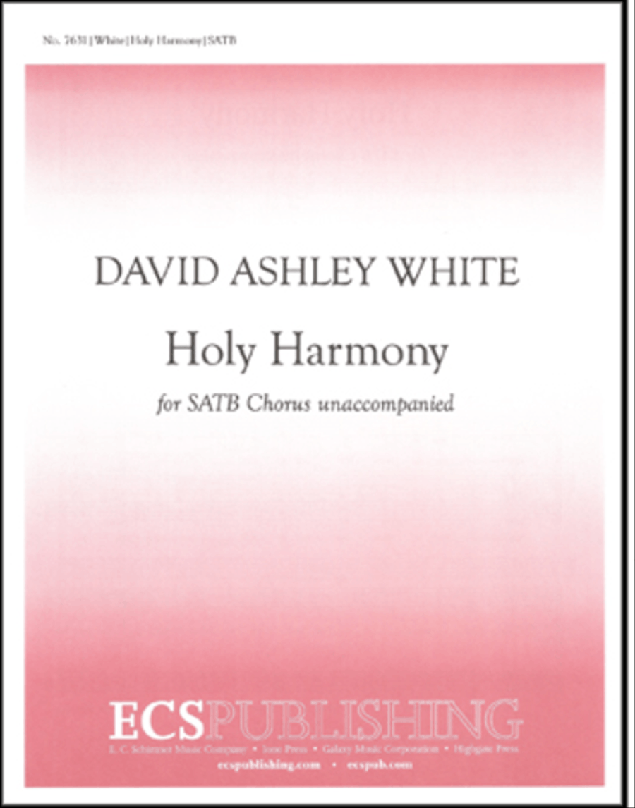 Holy Harmony Holy Harmony 4-Part scores gallery preview page 1