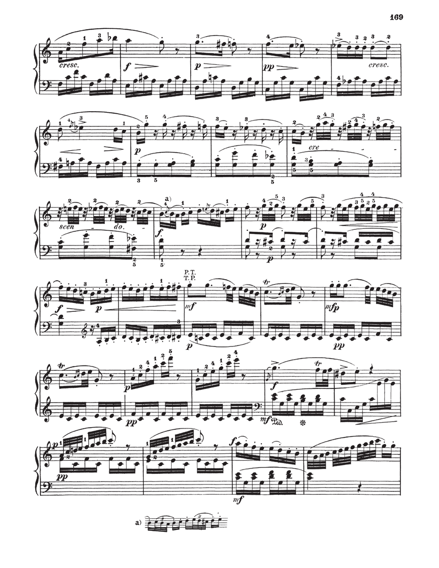 Sonata In C Major, K. 330 Piano Solo scores gallery preview page 4