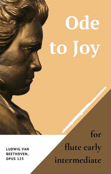 Ode to Joy by Beethoven for Flute Early Intermediate with Piano image number null