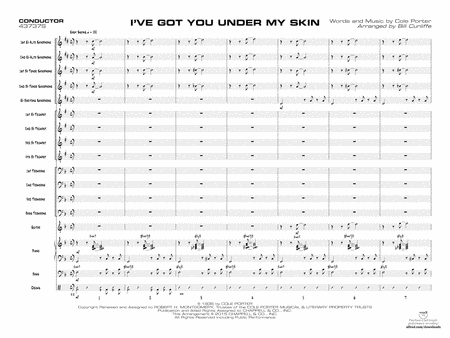 I've Got You Under My Skin: Score