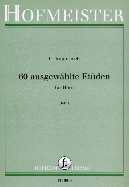 60 Etuden, Heft 1