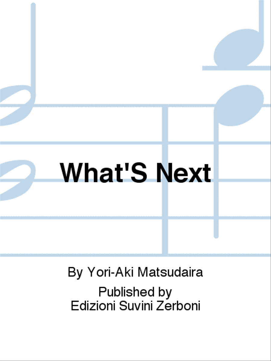 What'S Next Soprano Voice scores gallery preview page 1