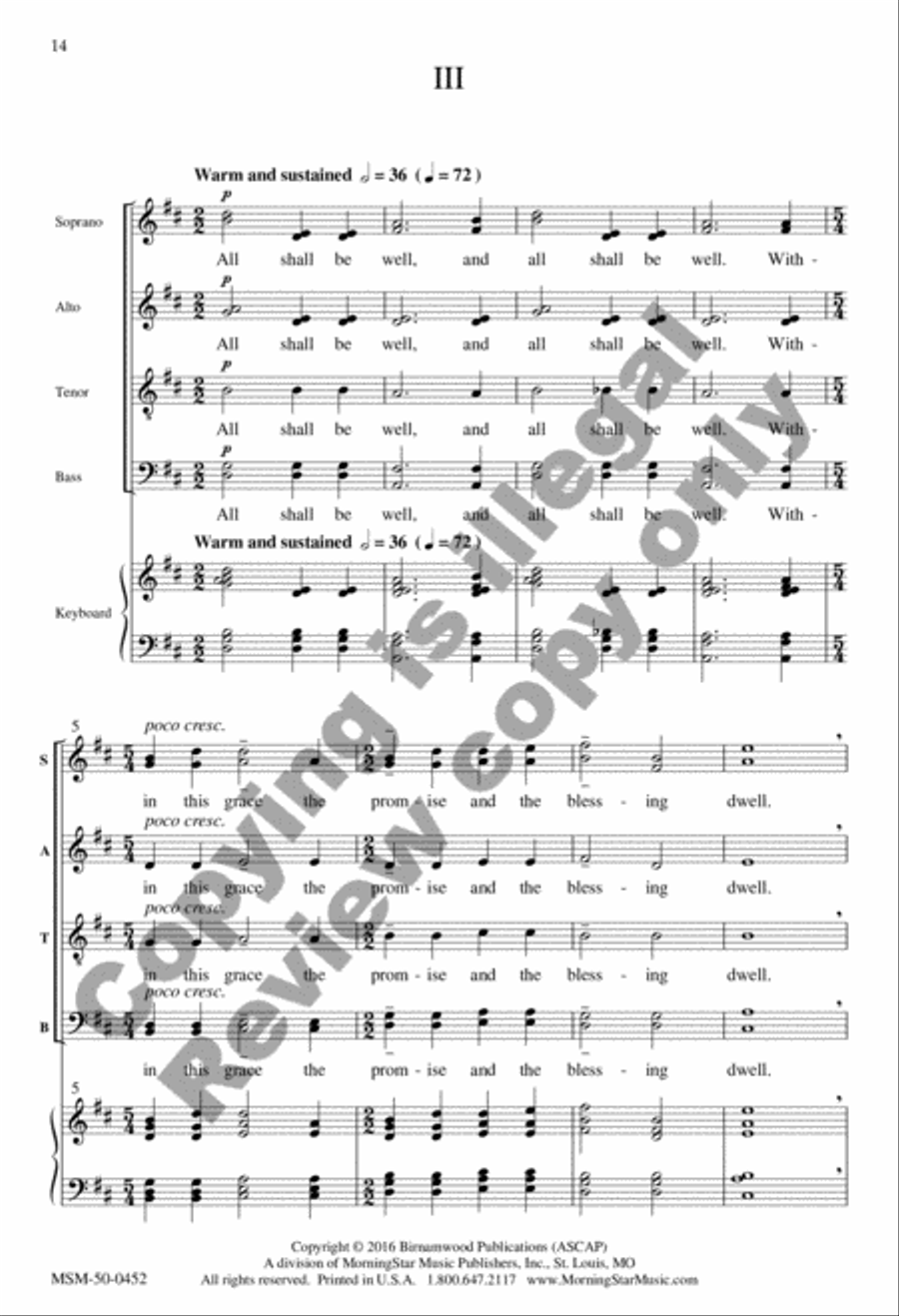 Annunciation Annunciation Divisi scores gallery preview page 27
