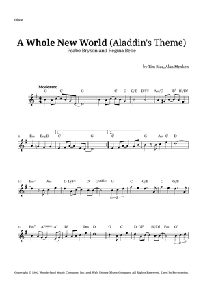 A Whole New World (aladdin's Theme)