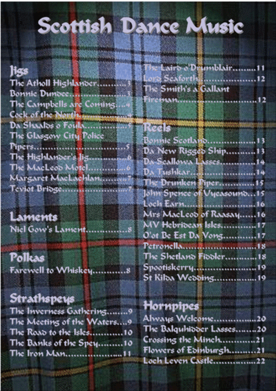 Traditional Scottish Dance Music for Guitar Tab; 40 Jigs, Marches, Strathspeys and more... Guitar Tablature scores gallery preview page 2