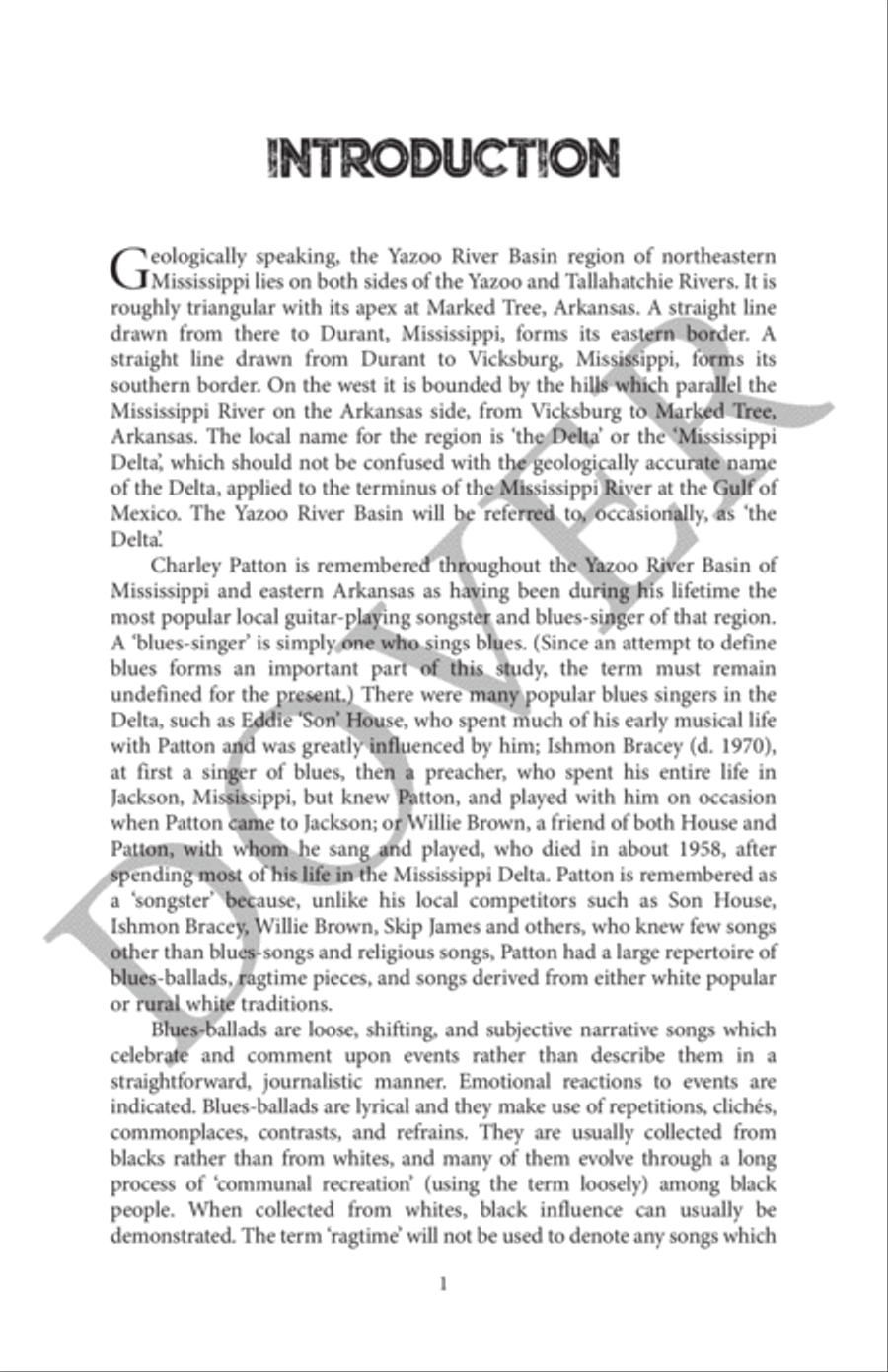 Charley Patton -- Expanded Edition Collection / Songbook scores gallery preview page 3
