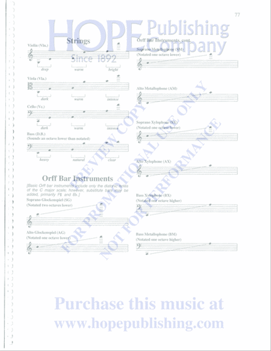 Practical Guide to Arranging Music for Organ, Choir, Handbells & Other Instrumen Choir scores gallery preview page 78