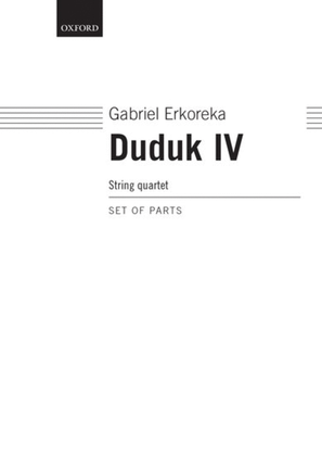 Book cover for Duduk IV