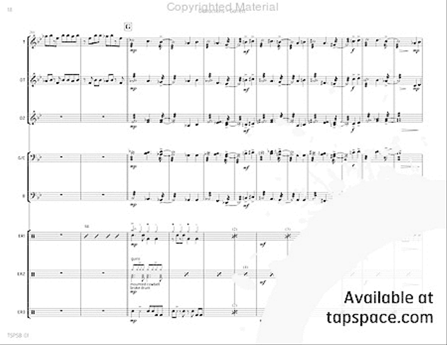 Distractions Steel Drum Band scores gallery preview page 21
