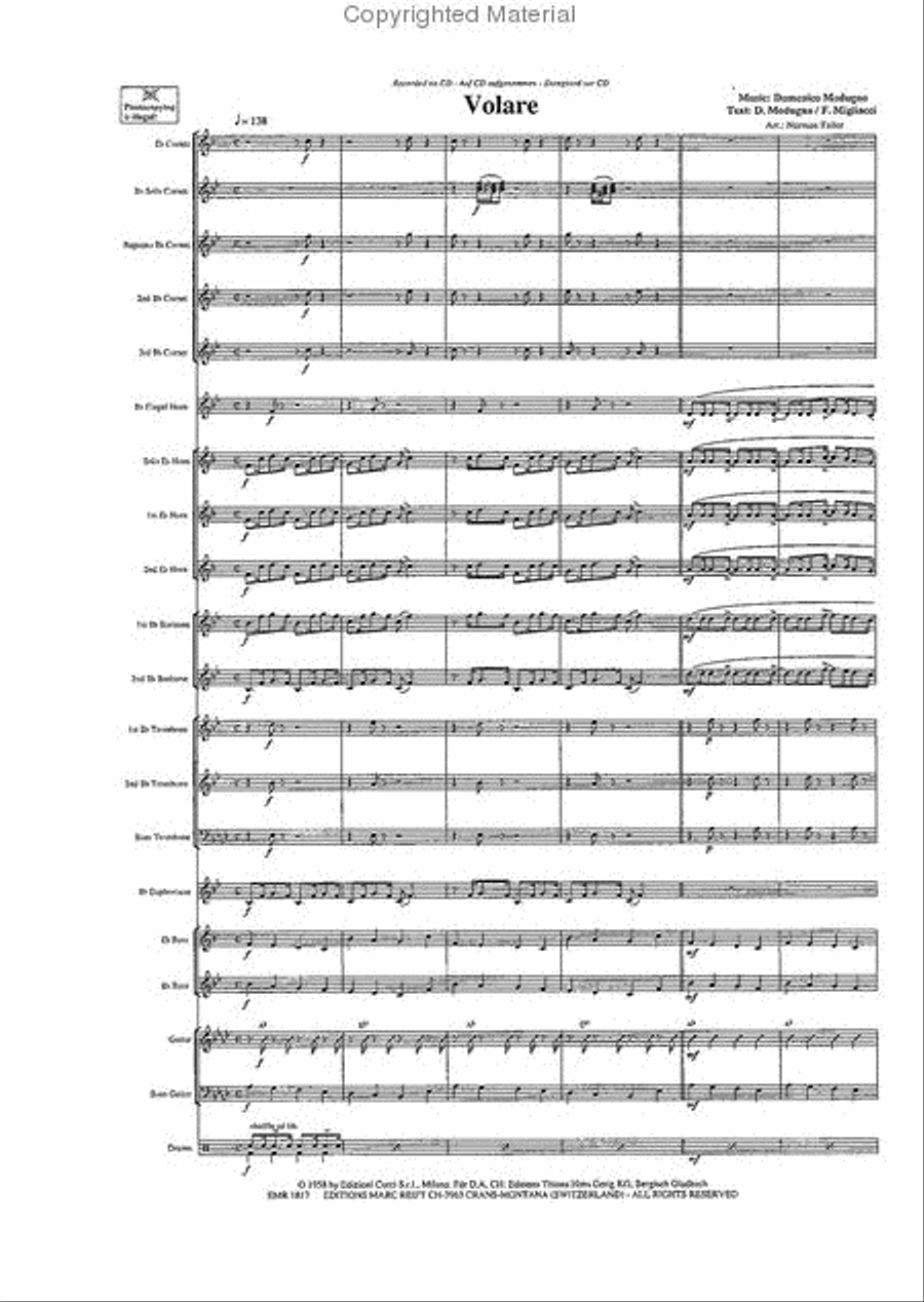 Volare Brass Band scores gallery preview page 3