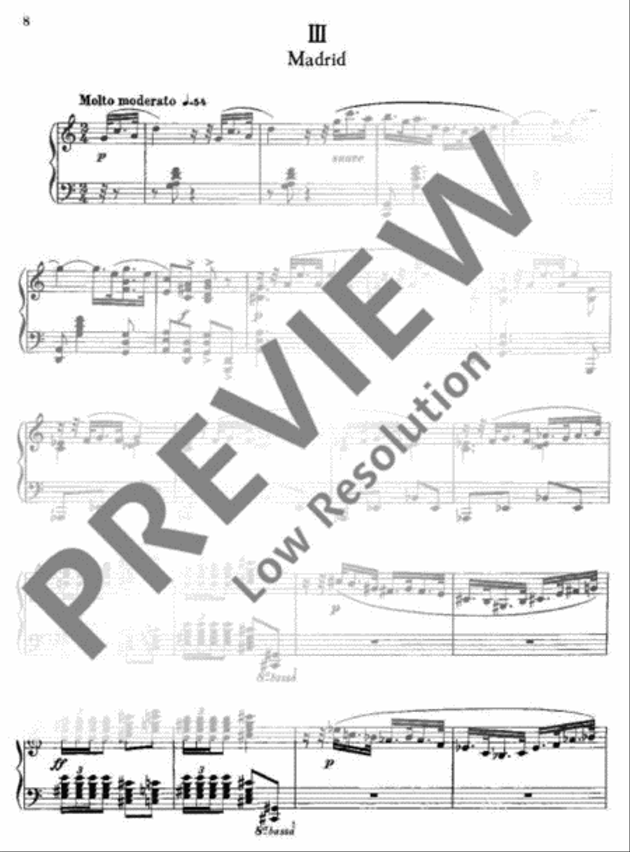 Cartes Postales Piano Solo scores gallery preview page 9