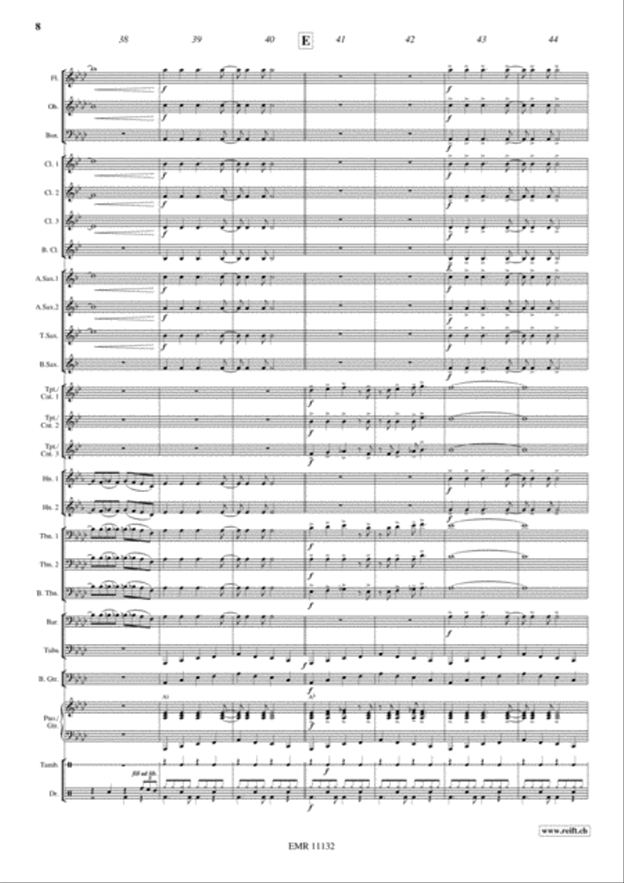 Barbara Ann Barbara Ann Concert Band scores gallery preview page 9