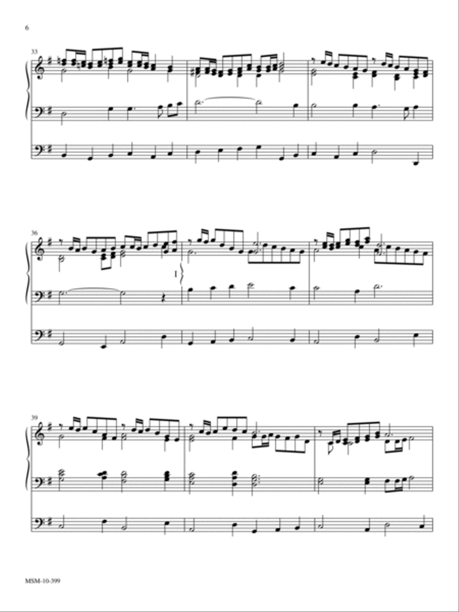 Advent Organ Book Advent Organ Book Organ scores gallery preview page 6