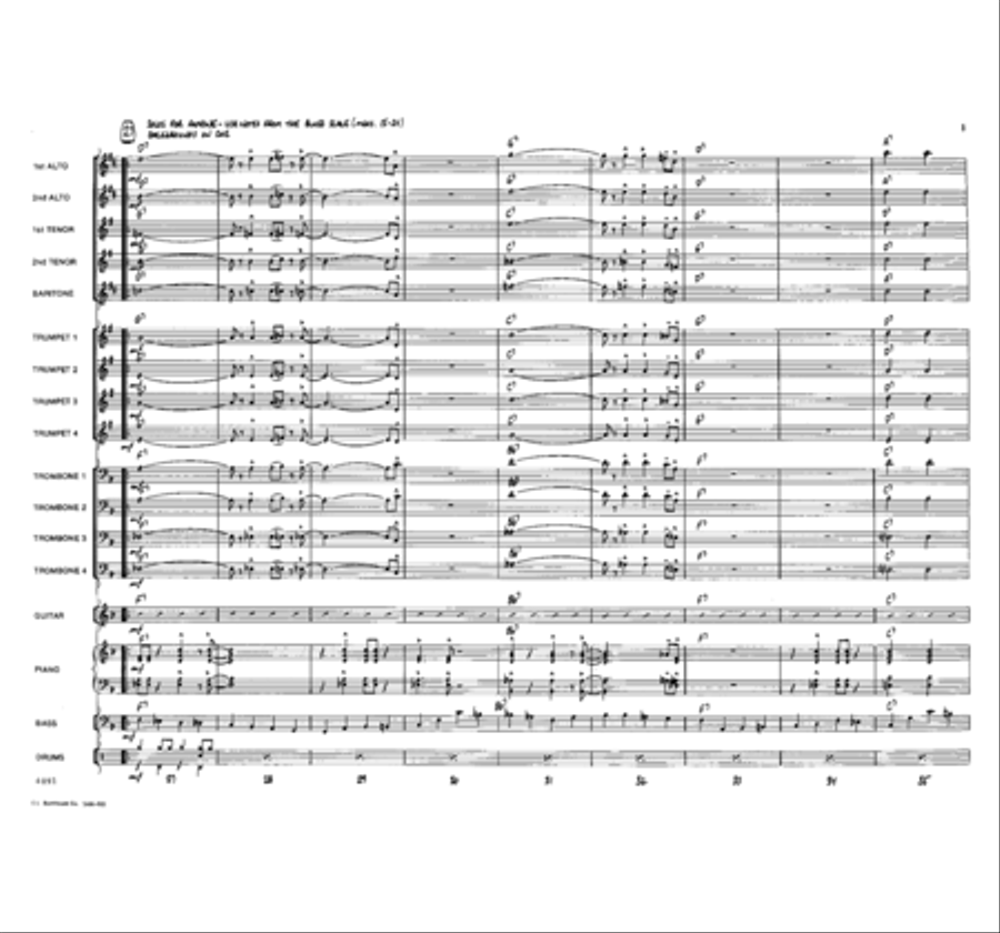 Blues Is My Favorite Color Jazz Ensemble scores gallery preview page 5