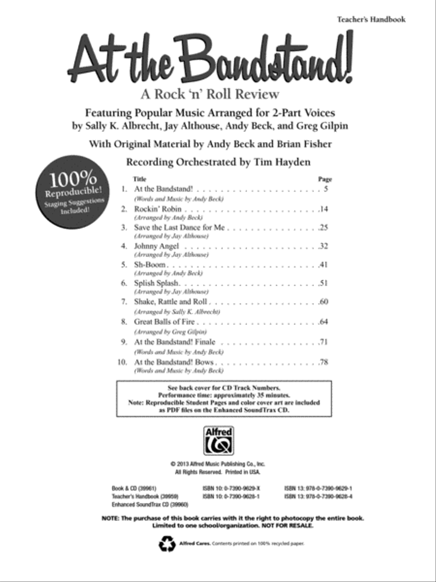 At the Bandstand! 2-Part scores gallery preview page 2