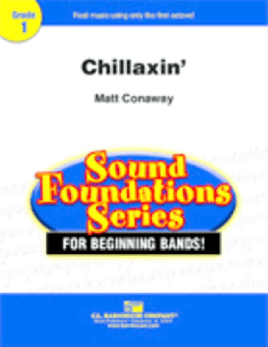 Chillaxin' Concert Band scores gallery preview page 1