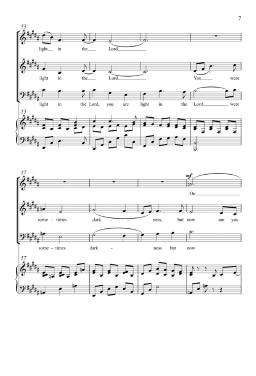 Children of Light 3-Part scores gallery preview page 5