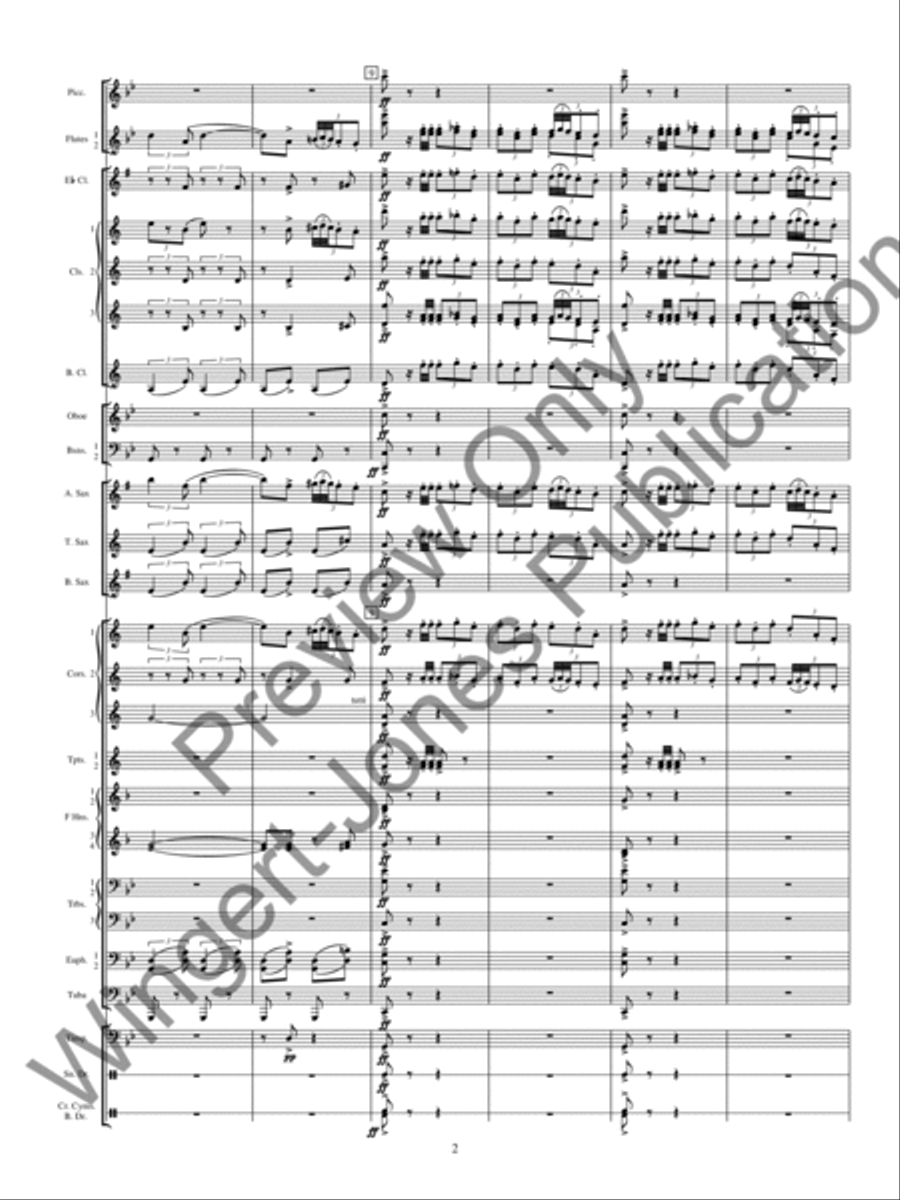La Tregenda Concert Band scores gallery preview page 5