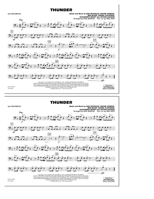 Thunder - 2nd Trombone