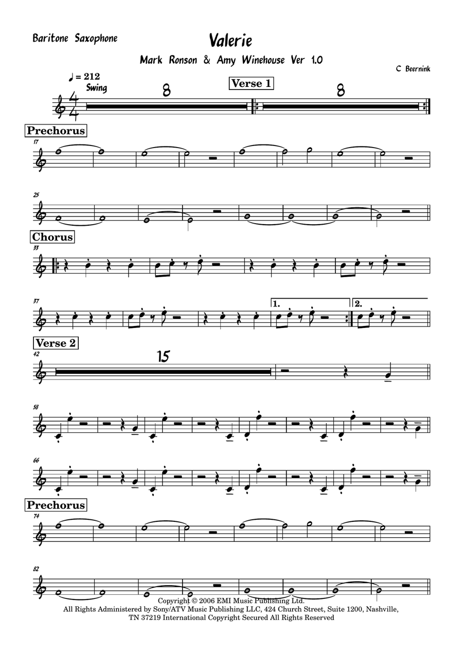 Valerie Voice scores gallery preview page 5