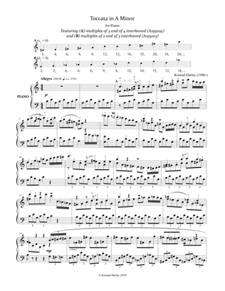 Toccata in A Minor (Interleaved Multiples)