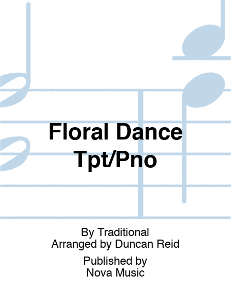 Floral Dance Tpt/Pno Trumpet Solo scores gallery preview page 1