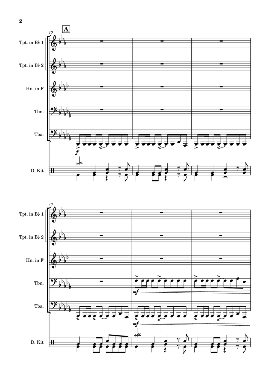 American Venom Brass Quintet scores gallery preview page 2