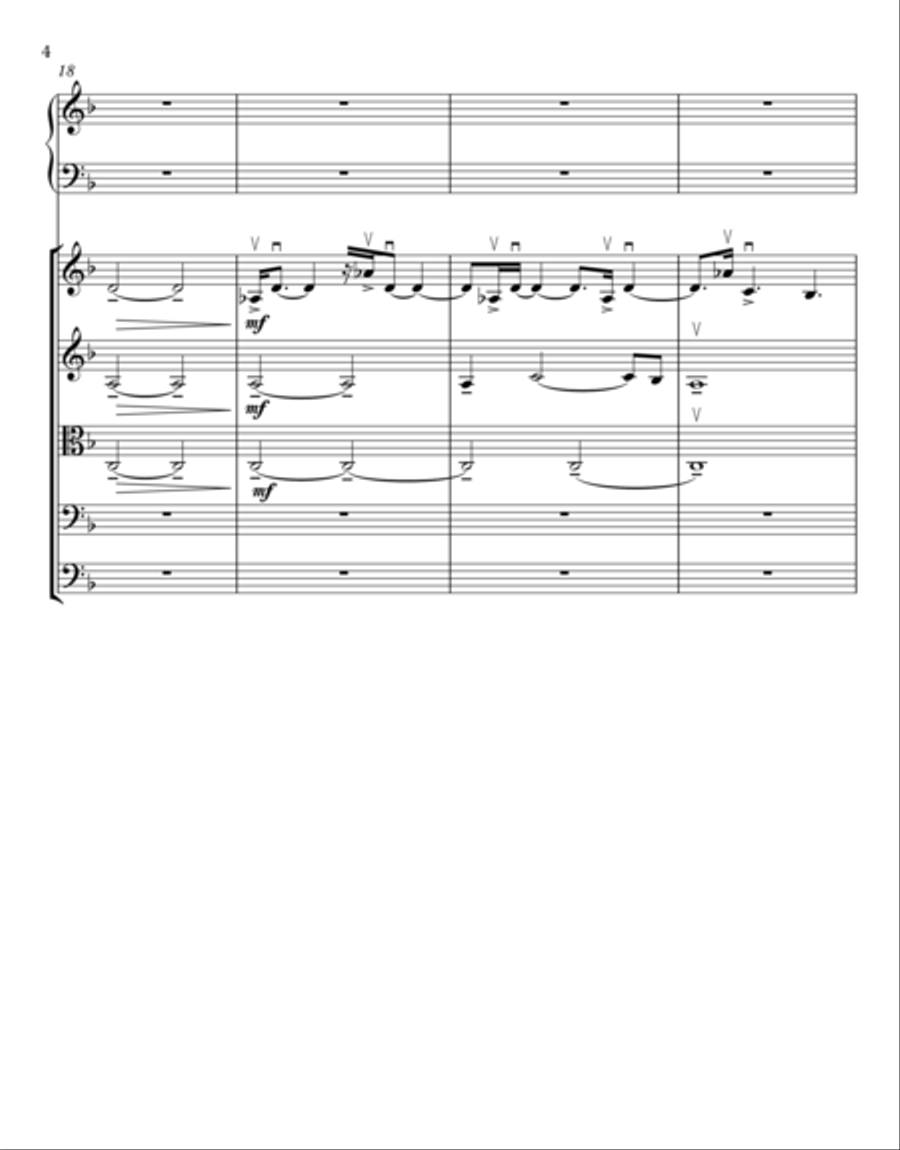 Manipulation, How Love Dies Piano Quintet scores gallery preview page 4