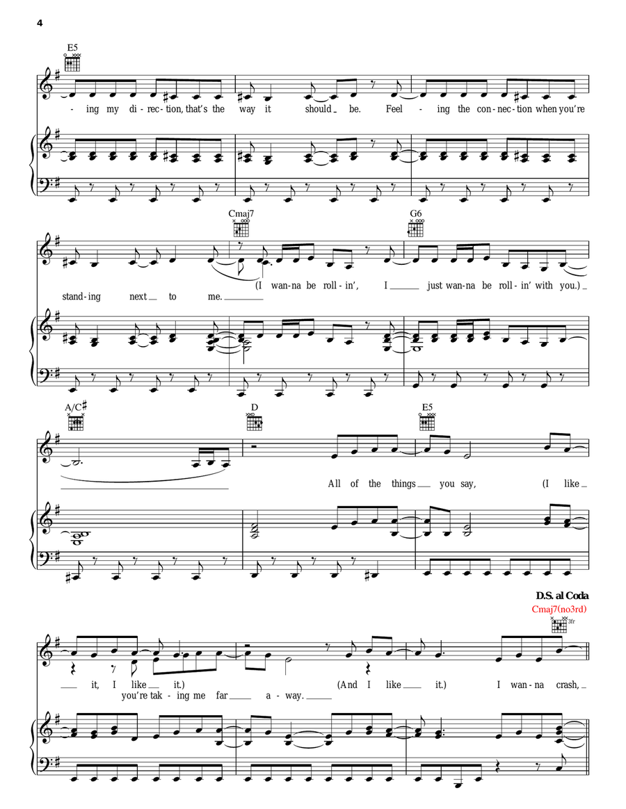 The Middle Piano, Vocal, Guitar scores gallery preview page 4