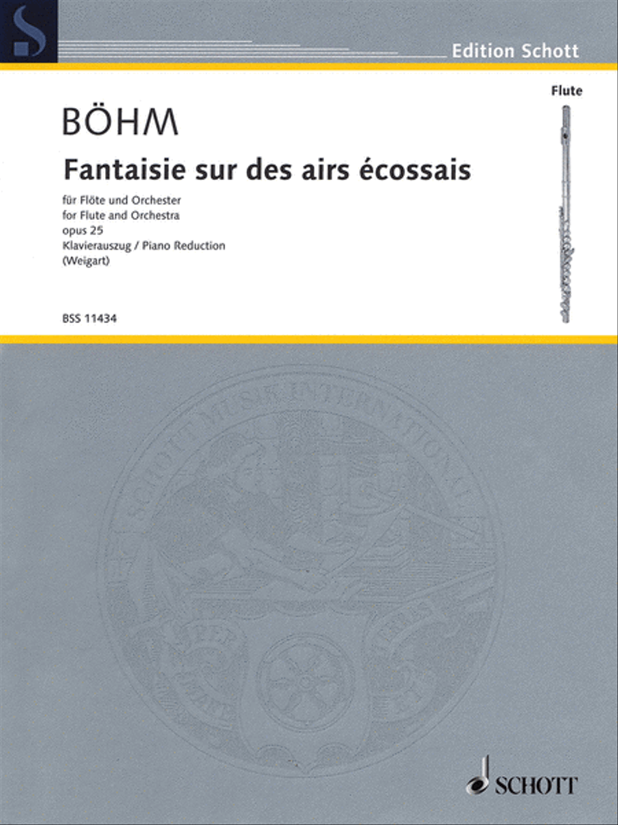 Fantaisie sur des airs écossais, Op. 25 Flute Solo scores gallery preview page 1