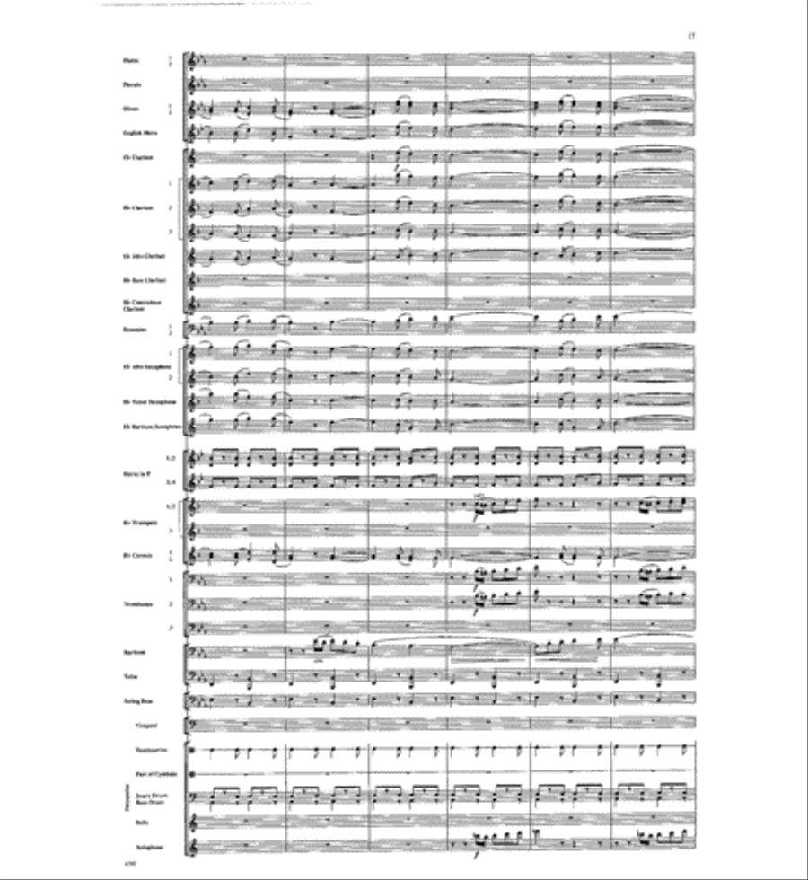 Funiculi, Funicula Concert Band scores gallery preview page 16