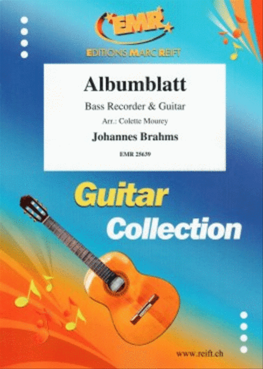 Albumblatt Albumblatt Bass Recorder scores gallery preview page 1