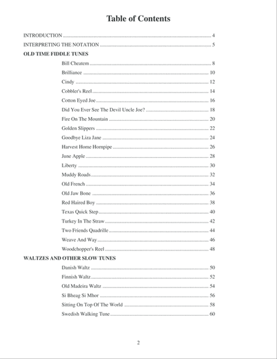 Fiddle Tunes for Two Violas Viola Solo scores gallery preview page 4
