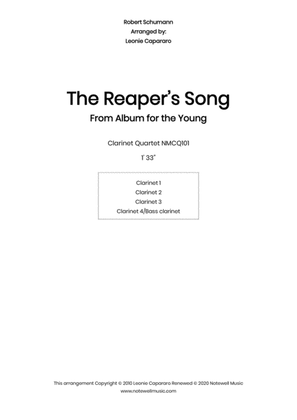 The Reaper's Song (Clarinet quartet)