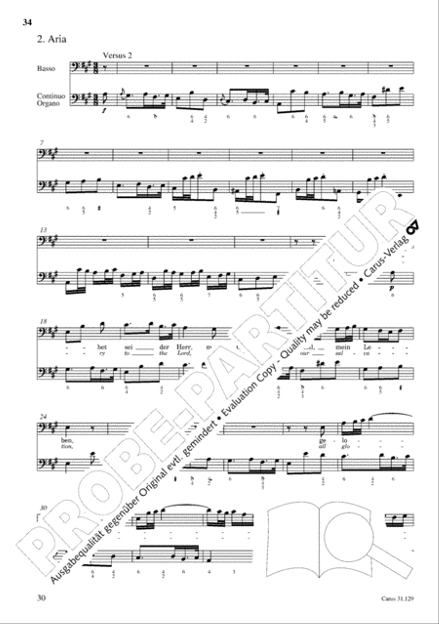 The Complete Sacred Vocal Works (Das geistliche Vokalwerk) Voice scores gallery preview page 35