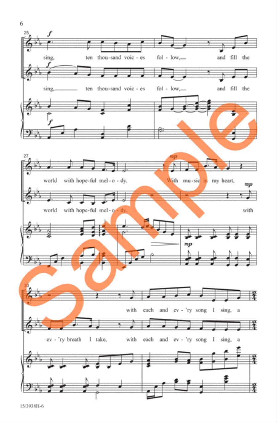 When I Sing 2-Part scores gallery preview page 6