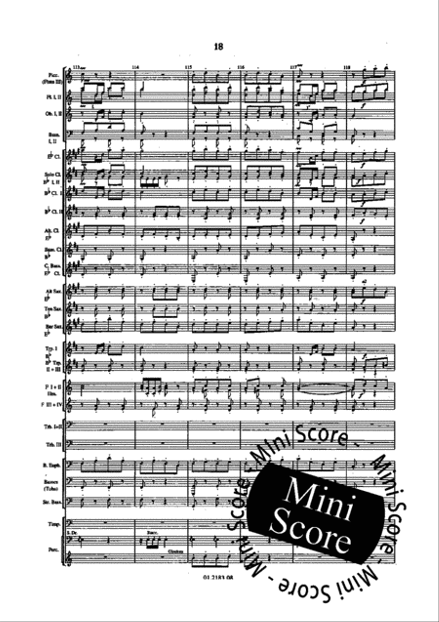 Der Zigeunerbaron Concert Band scores gallery preview page 24
