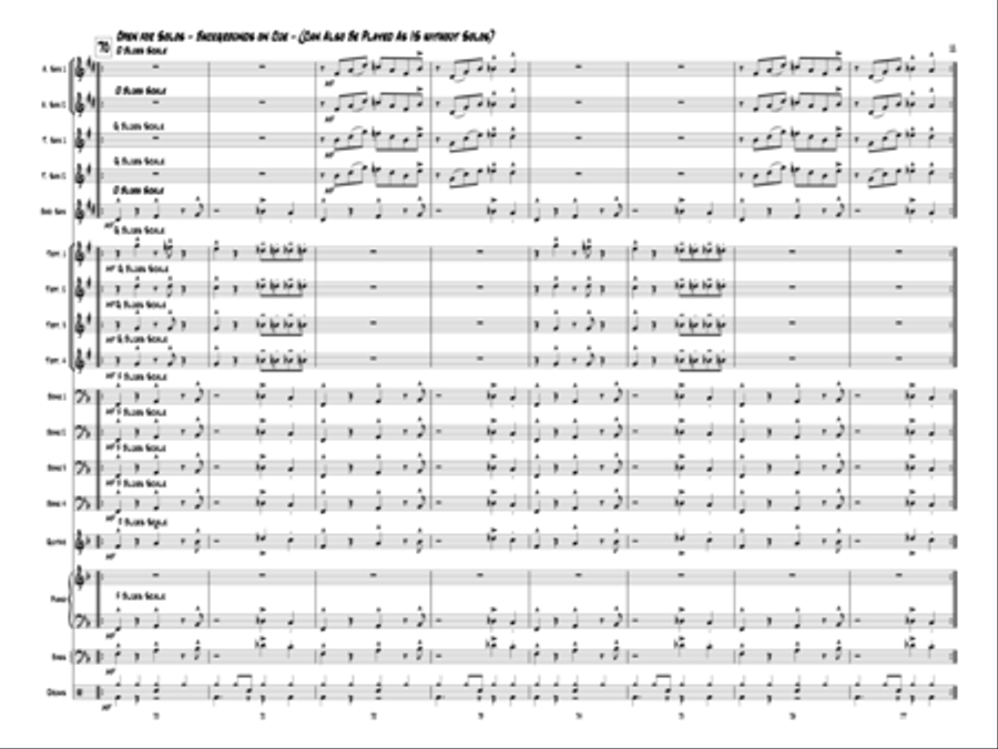 Trick Shot Jazz Ensemble scores gallery preview page 11