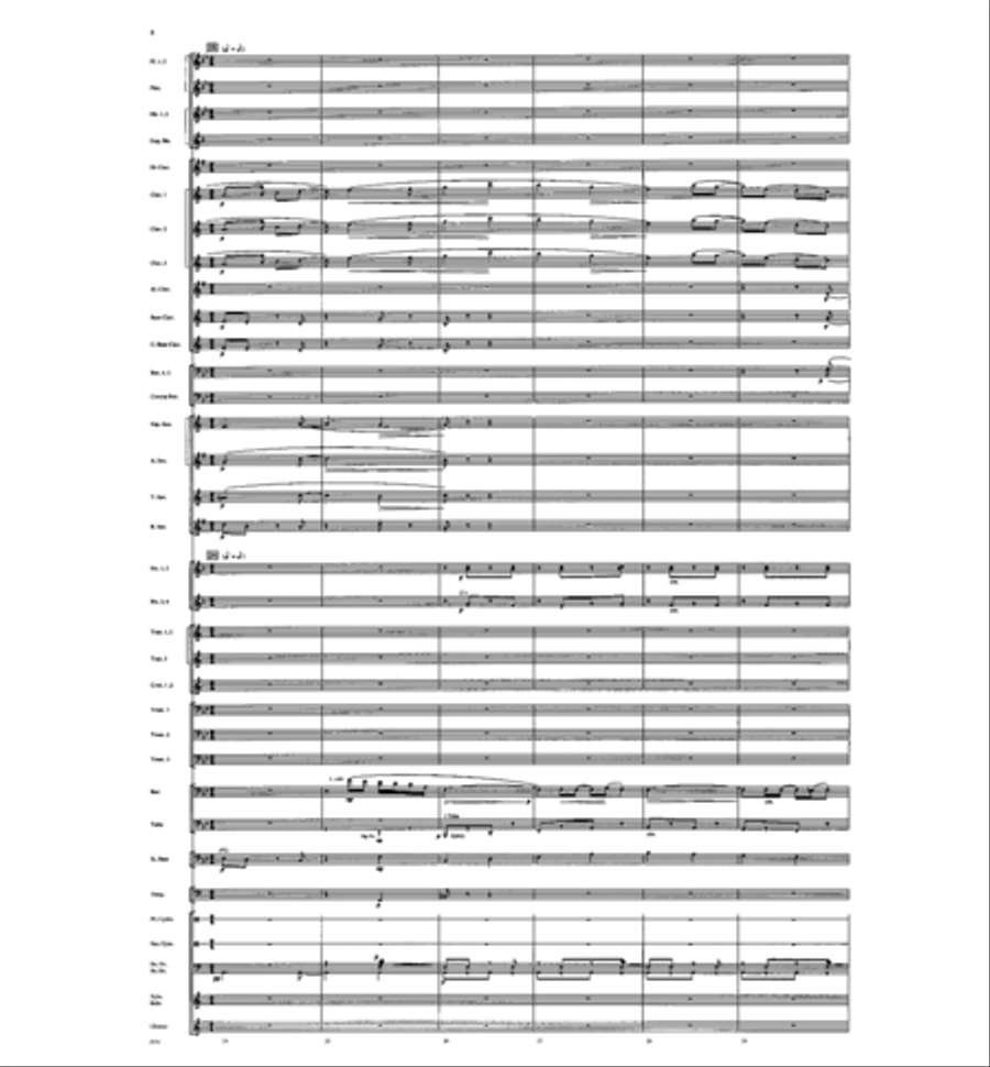 Millennium III Millennium III Concert Band scores gallery preview page 7