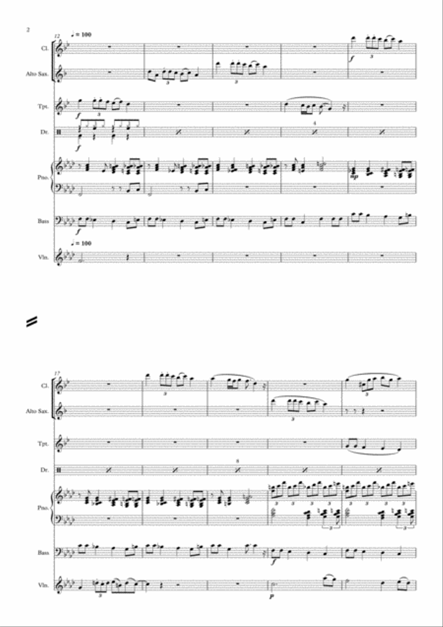 Camel Rondo Large Ensemble scores gallery preview page 2