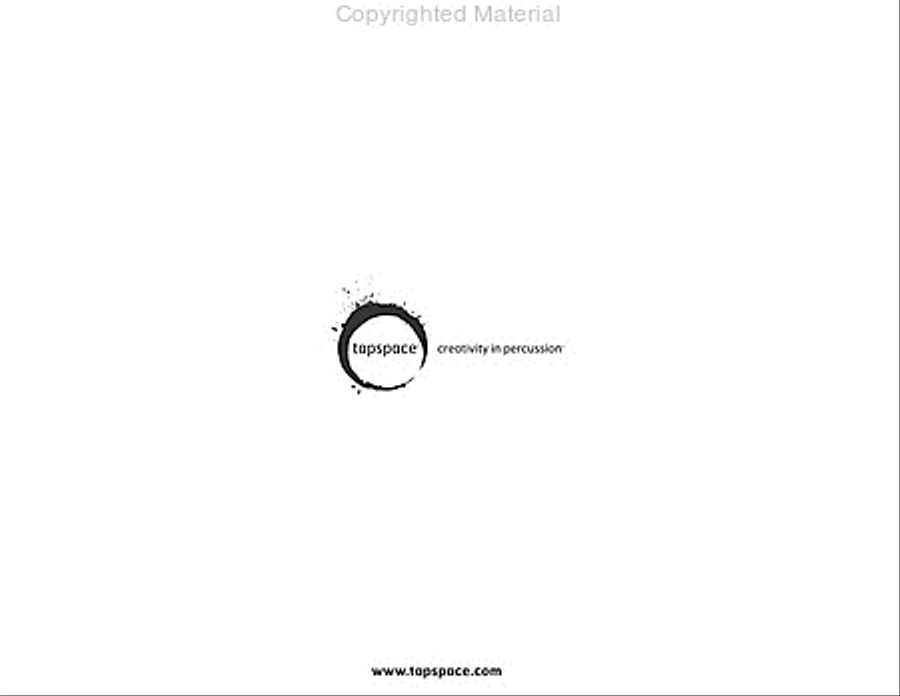 Triptych Boom Percussion Ensemble scores gallery preview page 17