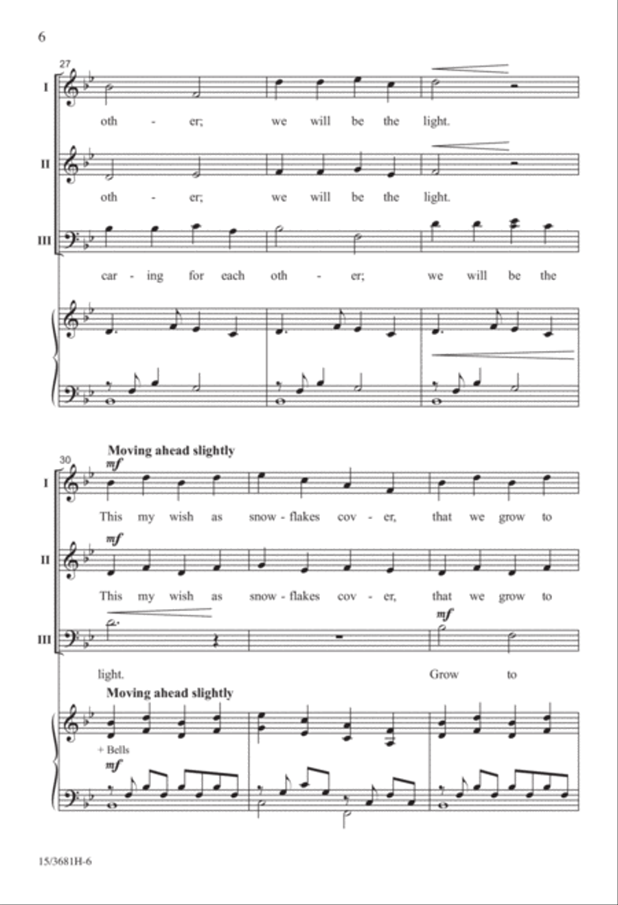 My Winter Wish 3-Part scores gallery preview page 6