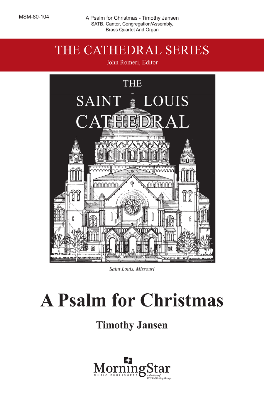 A Psalm for Christmas A Psalm for Christmas 4-Part scores gallery preview page 1