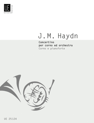 Book cover for Concertino for Horn and Orchestra