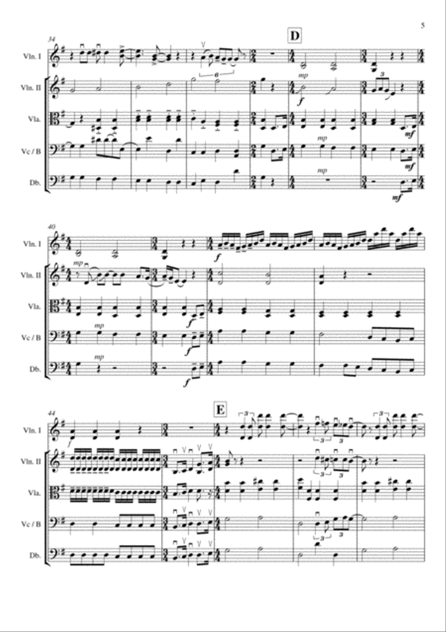 All You Need Is Love All You Need Is Love String Orchestra scores gallery preview page 5
